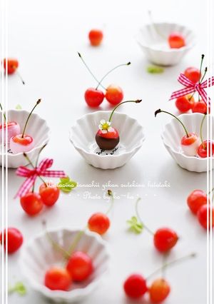 さくらんぼチョコ-レシピのメイン写真