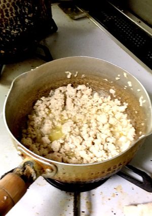 ばぁばの鶏そぼろ-レシピのメイン写真