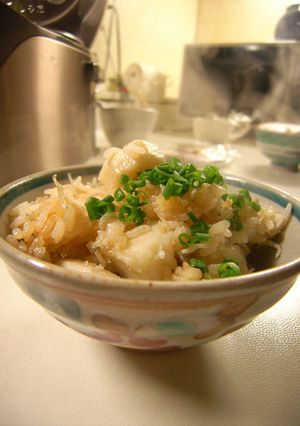 白米好きがうなる！里芋とじゃこのご飯-レシピのメイン写真