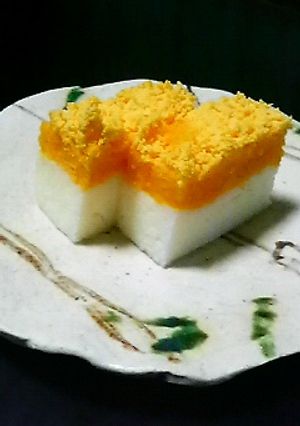 お正月☆おせち☆吹き寄せ玉子（錦玉子）☆-レシピのメイン写真