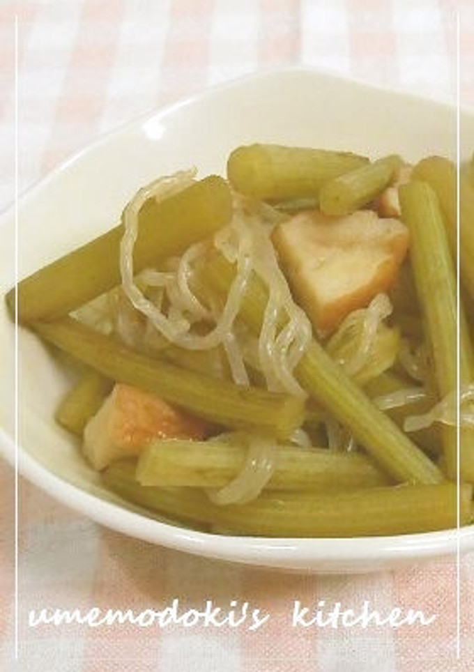 旨みたっぷり！あっさり味のふき煮-レシピのメイン写真