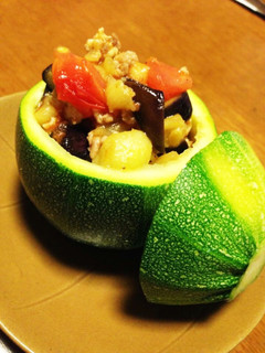 丸ズッキーニの夏野菜の宝石箱-レシピのメイン写真