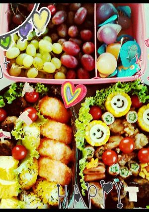 ☆2017☆中学校運動会お弁当☆-レシピのメイン写真
