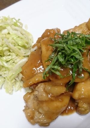 鶏ももの梅煮-レシピのメイン写真