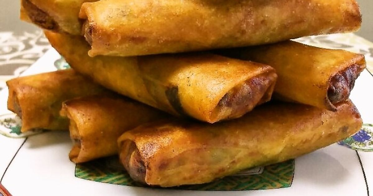 春巻き 野菜だけの春巻き♪ by クックFJ4IA2☆ 【クックパッド】 簡単おいしい