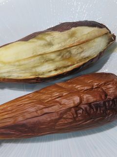 焼茄子の簡単皮の剥き方-レシピのメイン写真