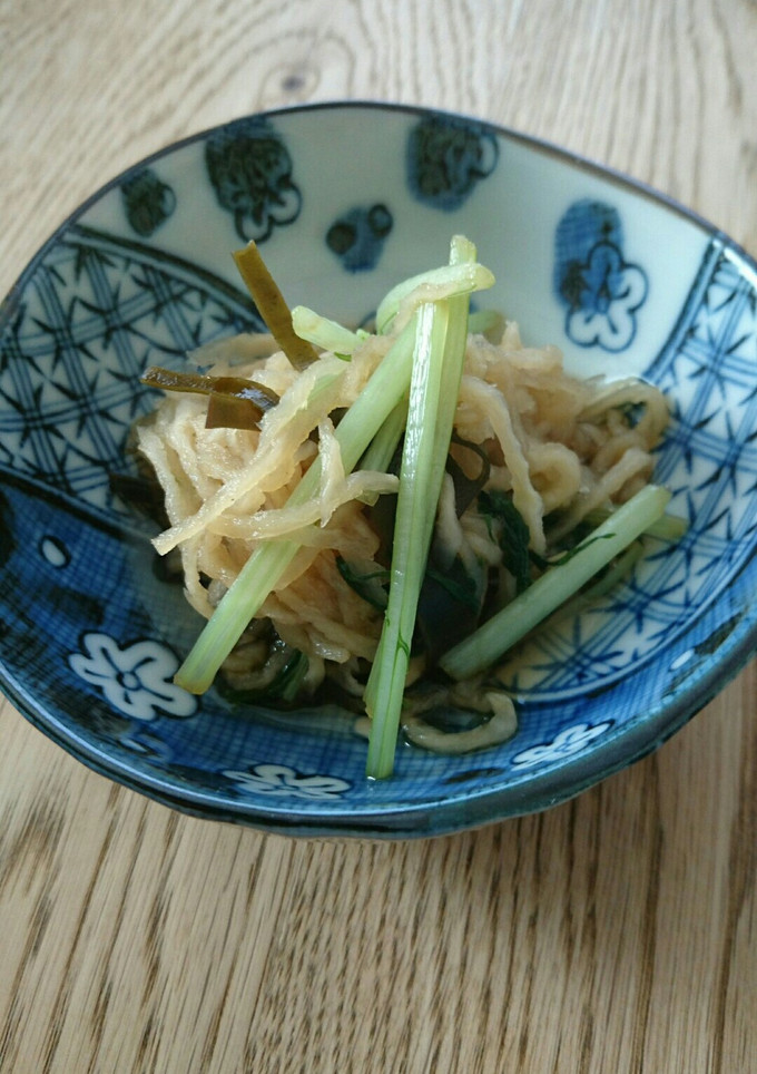 あと一品！切り干し大根と水菜の炊いたん-レシピのメイン写真