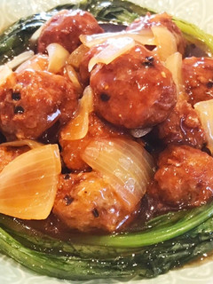 肉団子の甘酢餡かけ-レシピのメイン写真