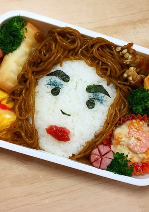 OKバブリー!!平野ノラ キャラ弁♪-レシピのメイン写真