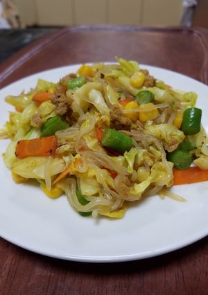 ダイエットに♥しらたきのツナカレー炒め-レシピのメイン写真