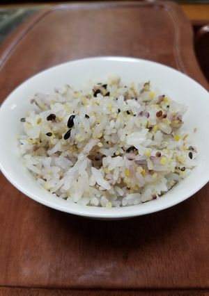 寒天雑穀ご飯で腸内フローラ改善-レシピのメイン写真