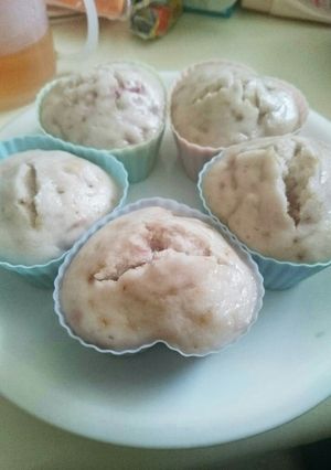 簡単☆20分でいちごの蒸しパン-レシピのメイン写真