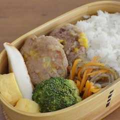 รูปของ とうもろこし入り豚つくね甘酢あん