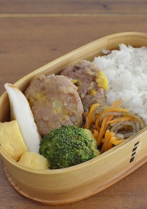 とうもろこし入り豚つくね甘酢あん-レシピのメイン写真