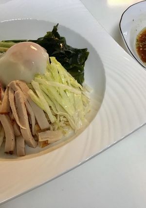 サッポロ一番で冷やし中華-レシピのメイン写真