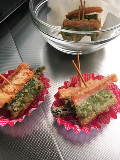 簡単!アスパラの串揚げ!お弁当にも!-レシピのメイン写真