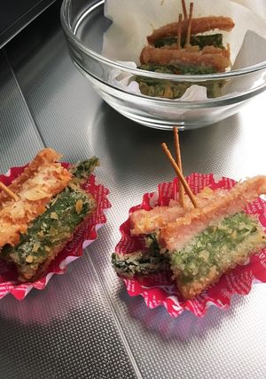 簡単!アスパラの串揚げ!お弁当にも!-レシピのメイン写真