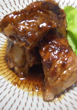スペアリブのマーマレード焼き-レシピのメイン写真