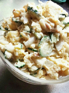 新玉葱いっぱぃの薩摩芋のポテトサラダ❣-レシピのメイン写真