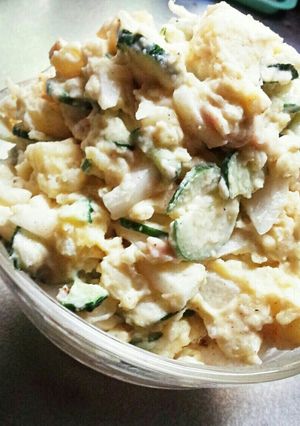 新玉葱いっぱぃの薩摩芋のポテトサラダ❣-レシピのメイン写真