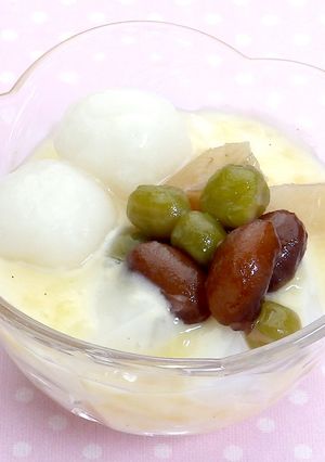 ☆三色豆のモーモーチャーチャー風☆-レシピのメイン写真