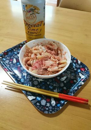 茗荷とマヨ明太和え♡*゜-レシピのメイン写真