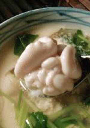 白子の茶碗蒸し　銀あんがけ-レシピのメイン写真