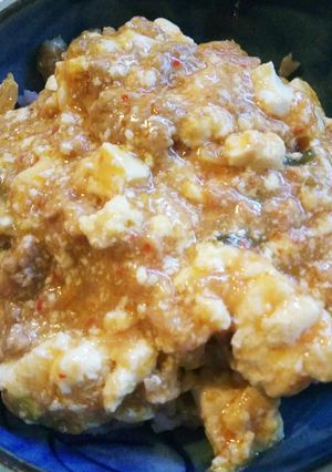 簡単!豚キム麻婆豆腐-レシピのメイン写真