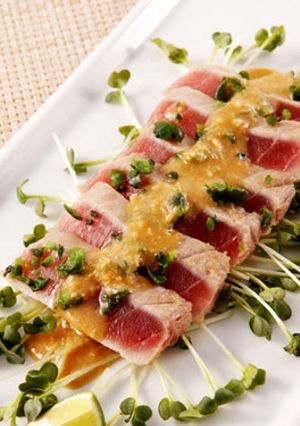 炙りマグロのみそポン酢-レシピのメイン写真