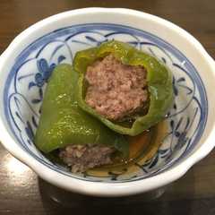 รูปของ 手間なし簡単！ピーマンの肉詰め煮