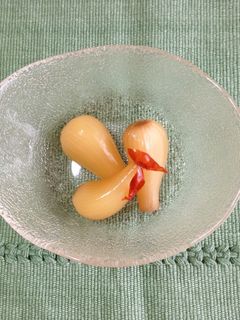ラッキョ漬-レシピのメイン写真