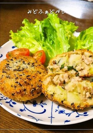 さっぱり旨✿梅マヨしそコロッケ-レシピのメイン写真
