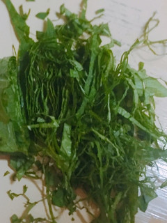 大葉の千切り方法-レシピのメイン写真