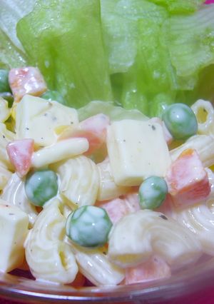 チーズ入りマカロニサラダ♪-レシピのメイン写真