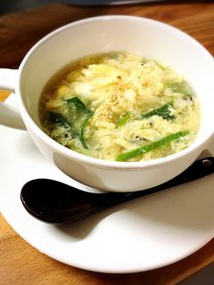 簡単♪シイタケと卵の中華スープ-レシピのメイン写真