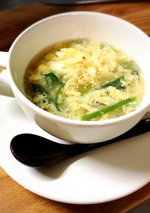 簡単♪シイタケと卵の中華スープ-レシピのメイン写真