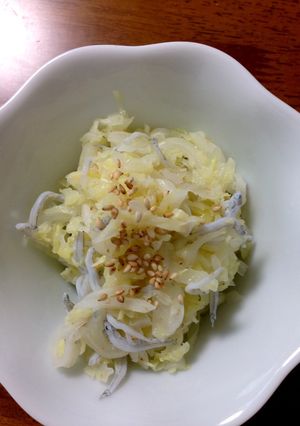 これぞやみつき！千切りキャベツのナムル♪-レシピのメイン写真