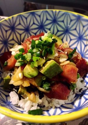 マグロとアボカドのオイスターポケ-レシピのメイン写真