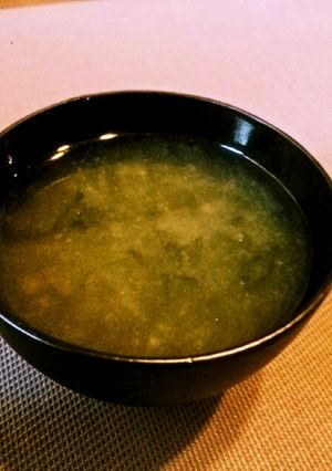 ◆簡単美味♡磯香るあおさのお味噌汁◆-レシピのメイン写真