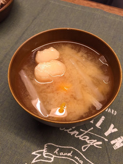 かぼちゃとネギのお味噌汁-レシピのメイン写真
