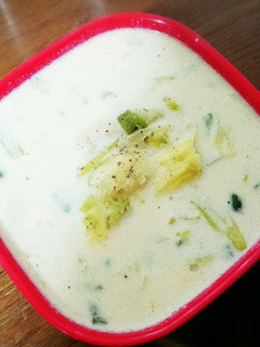 【糖質オフ】鶏肉と野菜の豆乳スープ-レシピのメイン写真