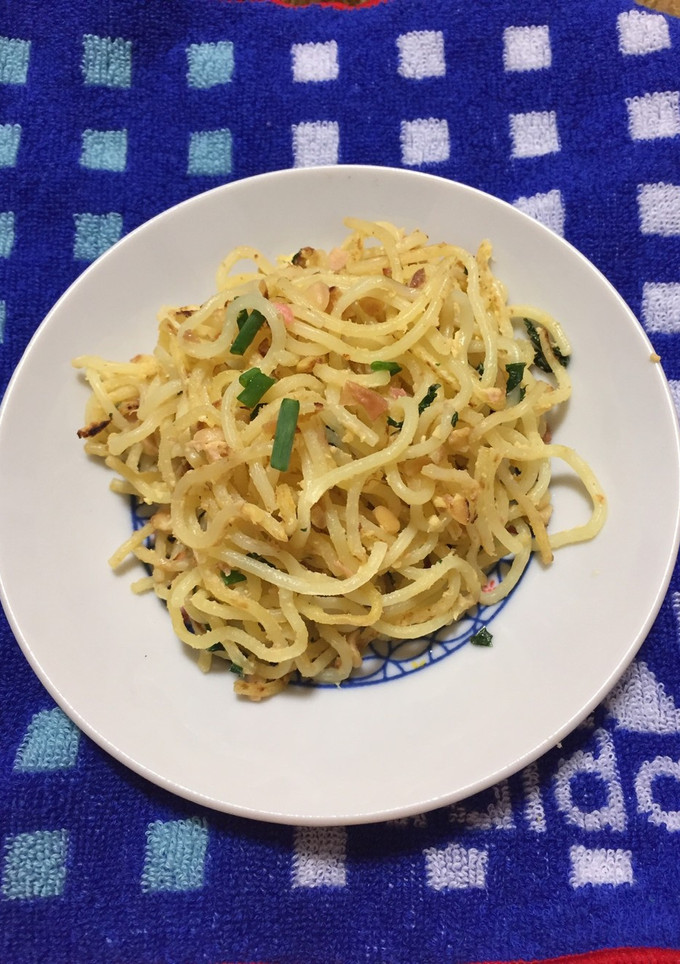 さっぱり(^^)納豆と梅とシソ焼きそば-レシピのメイン写真