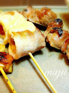 お家居酒屋♡串焼き三種♪-レシピのメイン写真