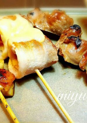 お家居酒屋♡串焼き三種♪-レシピのメイン写真
