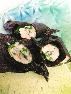 海苔のしそ巻き餃子-レシピのメイン写真