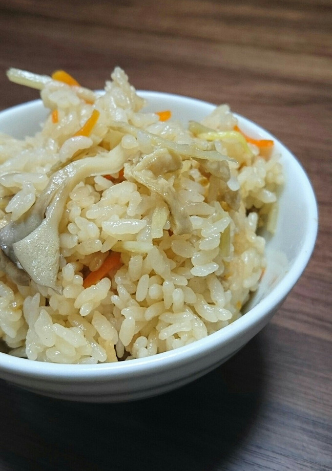 鶏皮のコクうま炊き込みご飯-レシピのメイン写真