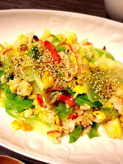 レタスチャーハン♪和風♪-レシピのメイン写真