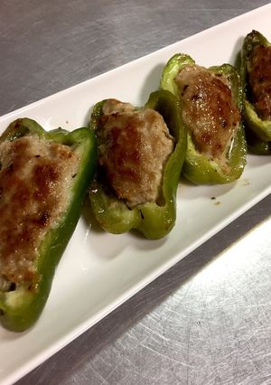 ピーマン肉詰め-レシピのメイン写真