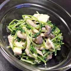 รูปของ *豆苗とささみのわさびマヨネーズ和え*