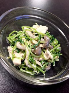 *豆苗とささみのわさびマヨネーズ和え*-レシピのメイン写真